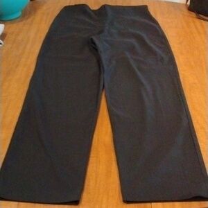 WL sportswear size 12 black dress pants